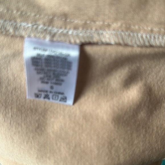 Lush Cream and Tan Sheath Dress Halter Neckline - Picture 6 of 6